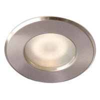 RS10165GZ-13  ROBIN SHOWER 50W mains voltage GU10 downlight, IP65 Brushed Chrome