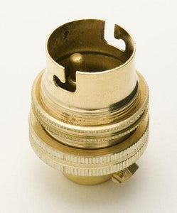A70 BC Brass Lampholder